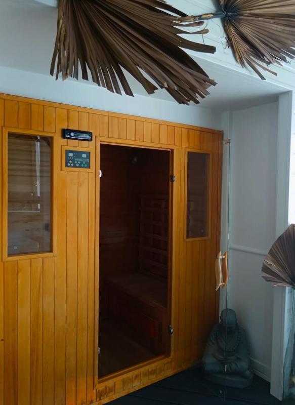 sauna de la résidence